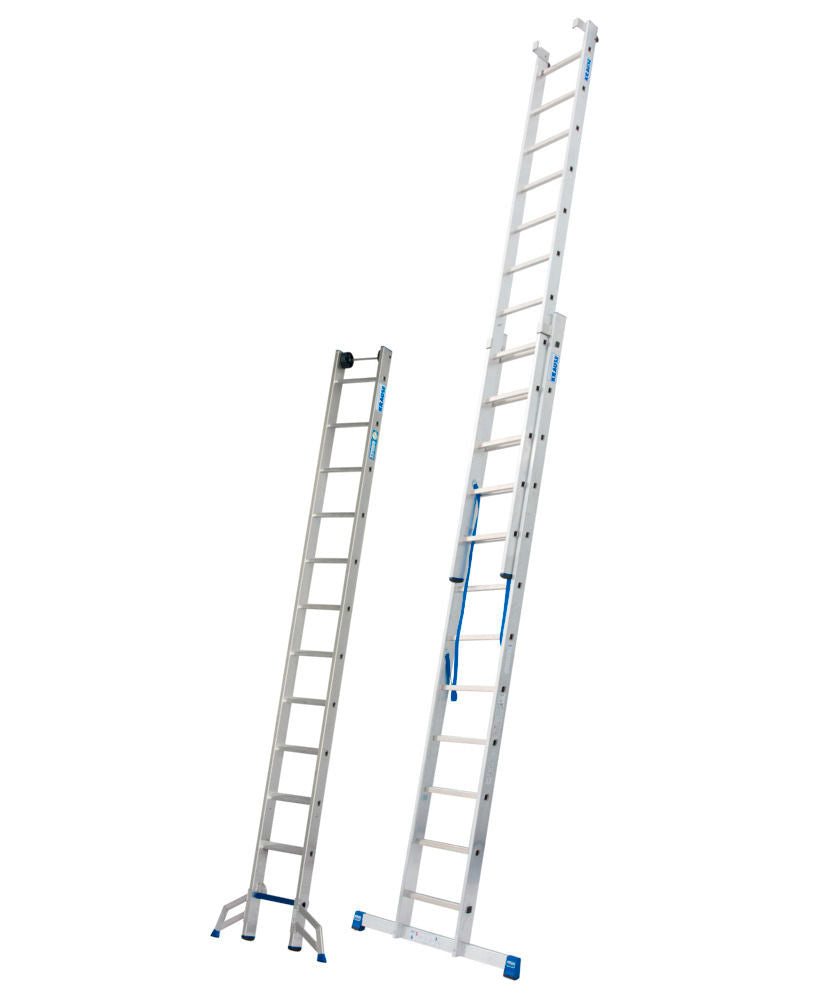 KRAUSE Aluminijumske Višenamenske Merdevine 3 x 12 Prečki 270891W