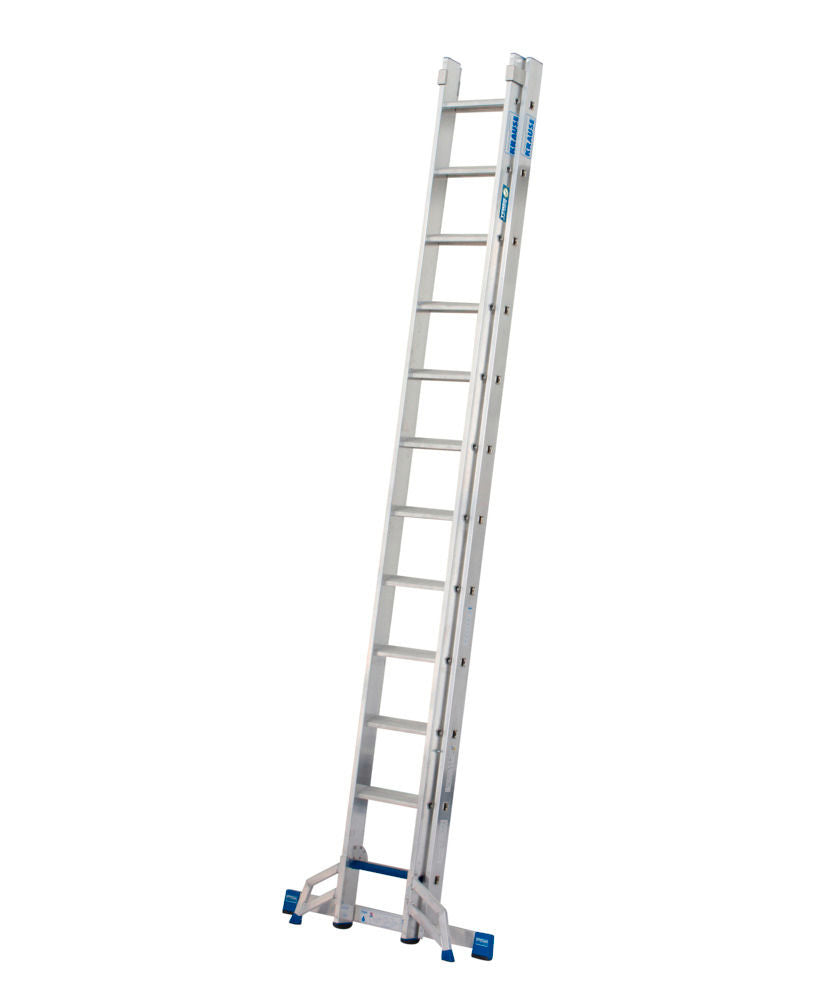 KRAUSE Aluminijumske Dvodelne Klizne Merdevine 2 x 12 Prečki 270895W