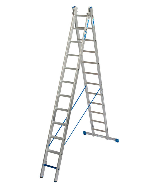 KRAUSE Aluminijumske Višenamenske Merdevine 2 x 12 Prečki 270893W