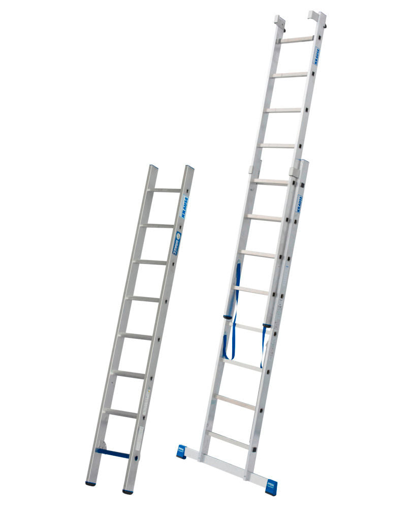 KRAUSE Aluminijumske Višenamenske Merdevine 3 x 8 Prečki 270889W