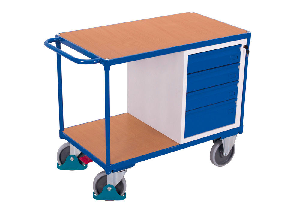 DENIOS Radionička Kolica Plava 1190 x 600 x 930 mm 271545W