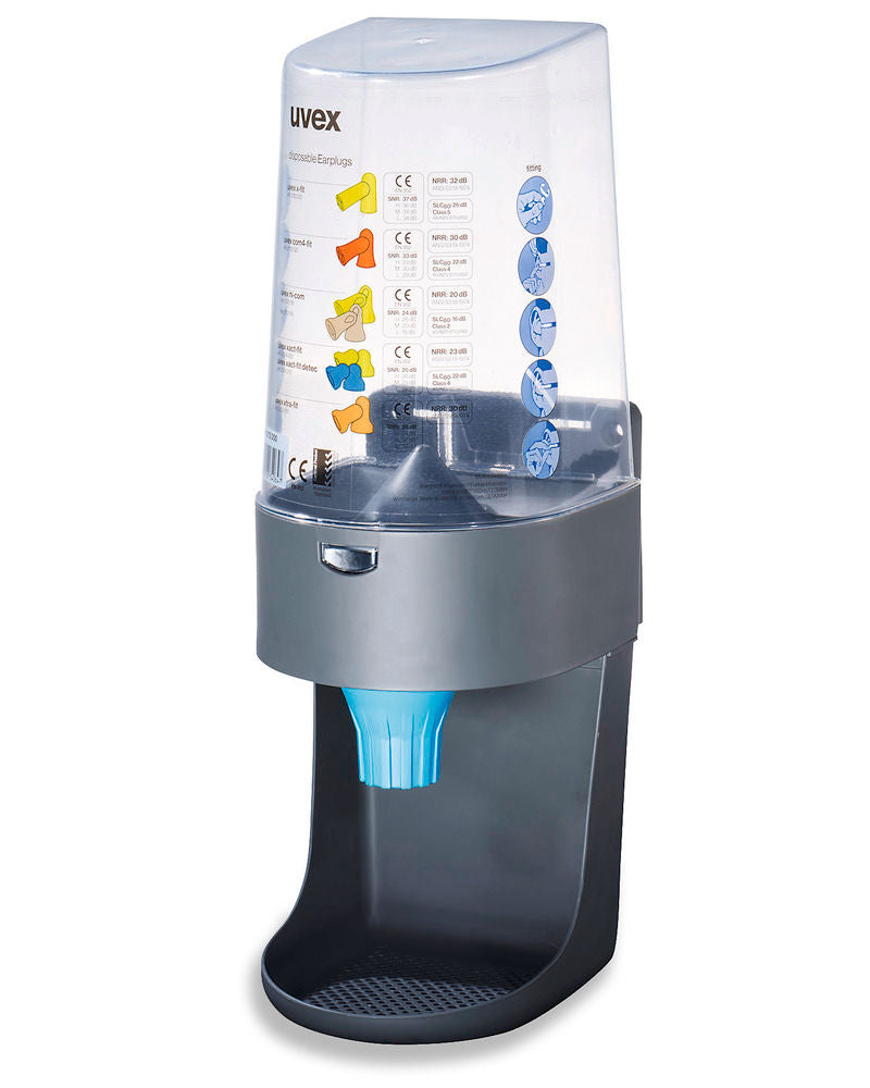 Dispenser uvex one to click za 400 Pari Čepića Plavi 210215W