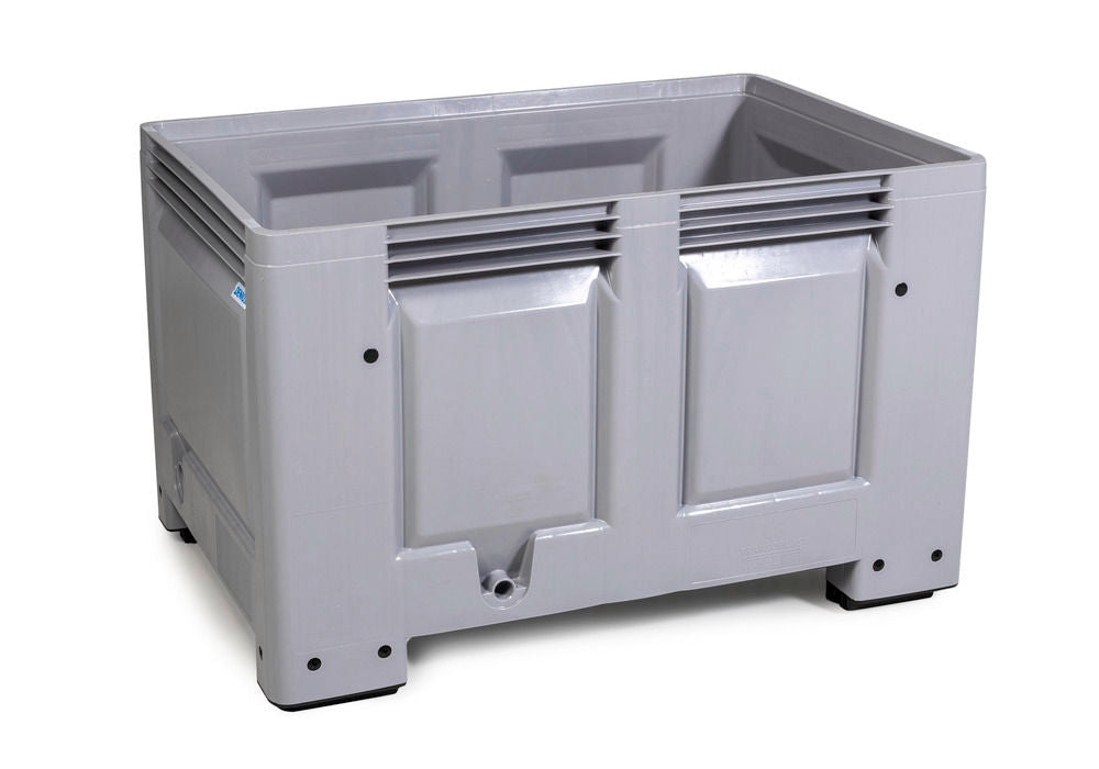 Višenamenski Kontejner od Polietilena (PE) sa 4 Noge 535 l DENIOS 117880W 1200 x 800 x 760 mm Sivi