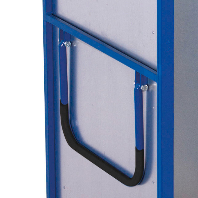 VARIOfit Ormar Kolica sa Limenim Zidovima 3 Nivoa 1245 x 785 x 1810 mm 272686W
