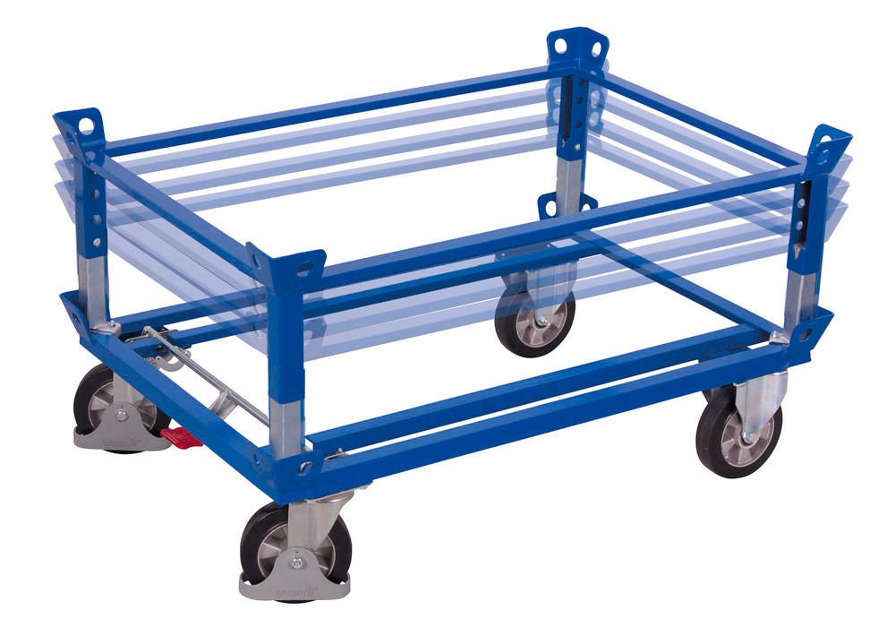 VARIOfit Čelično Vozno Postolje sa EasySTOP 1210 x 810 x 650 mm 272663W