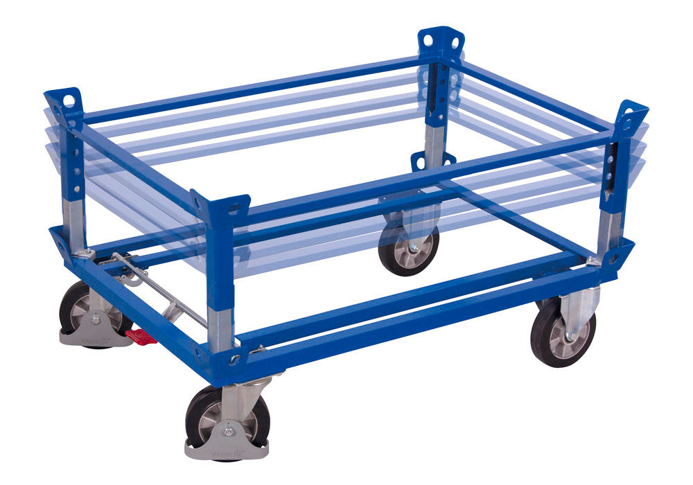 VARIOfit Čelično Vozno Postolje sa EasySTOP 1210 x 810 x 650 mm 272662W