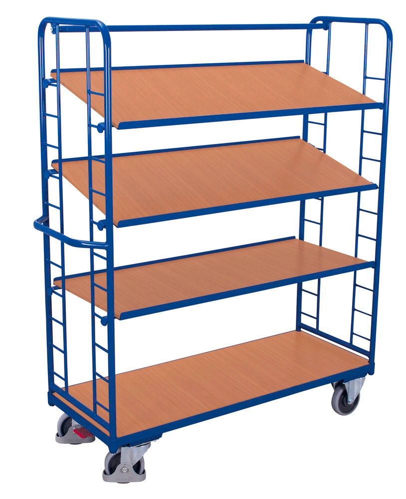 VARIOfit Kolica sa 4 Police Čelična Konstrukcija 550 x 1510 x 1815 mm 272650W