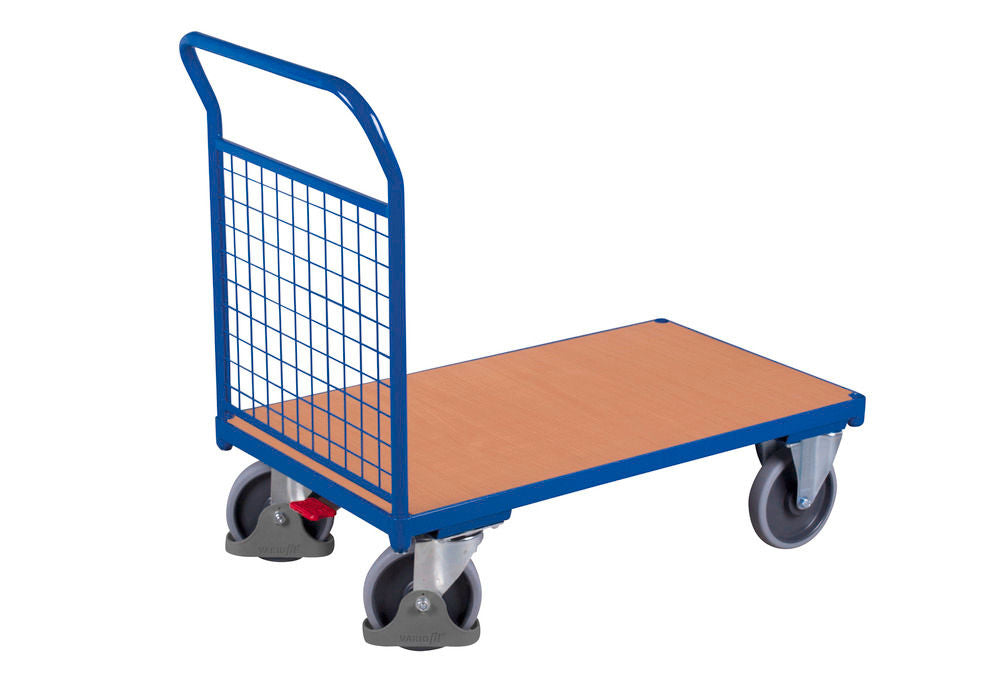 VARIOfit Čelična Kolica sa Platformom i Mrežastim Zidom 1030 x 700 mm 272659W