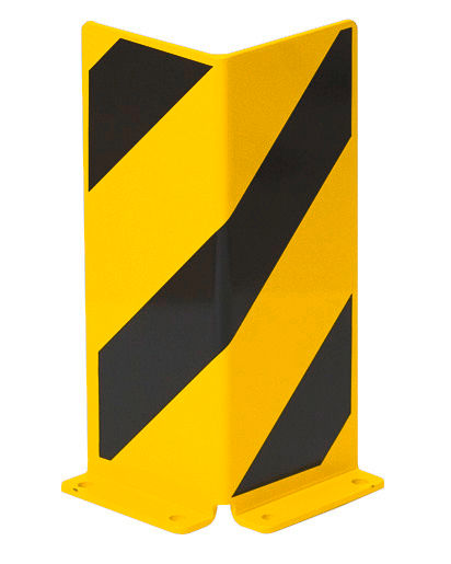 Anfahrwinkel L-Profil Moravia 400 mm Za Regale Čelik Plastificiran Žuto-Crni 248457W