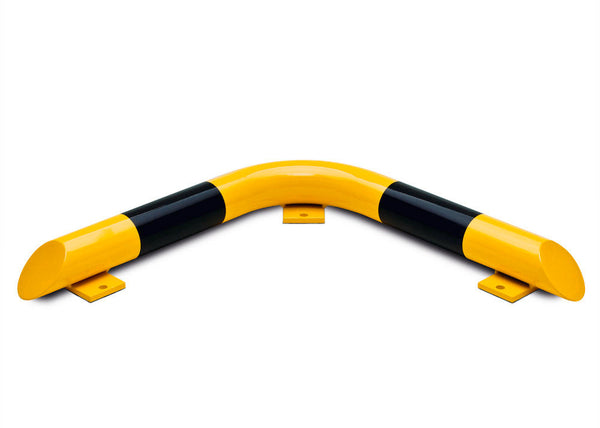 Ugaoni Ramštitni Balken Moravia Od 3 mm Čelika Plastificiran Žuto-Crni 86 x 638 x 638 mm 207453W