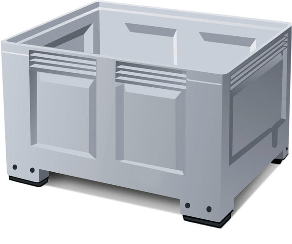Višenamenski Kontejner od Plastike (PE) sa 4 Noge 670 l DENIOS 117885W 1200 x 1000 x 760 mm Sivi