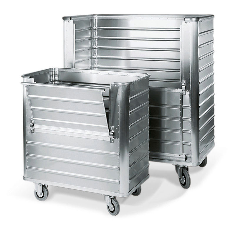 Transportni Kolica TW 360-B Aluminijum 355 L 930 x 530 x 985 mm DENIOS 137224W