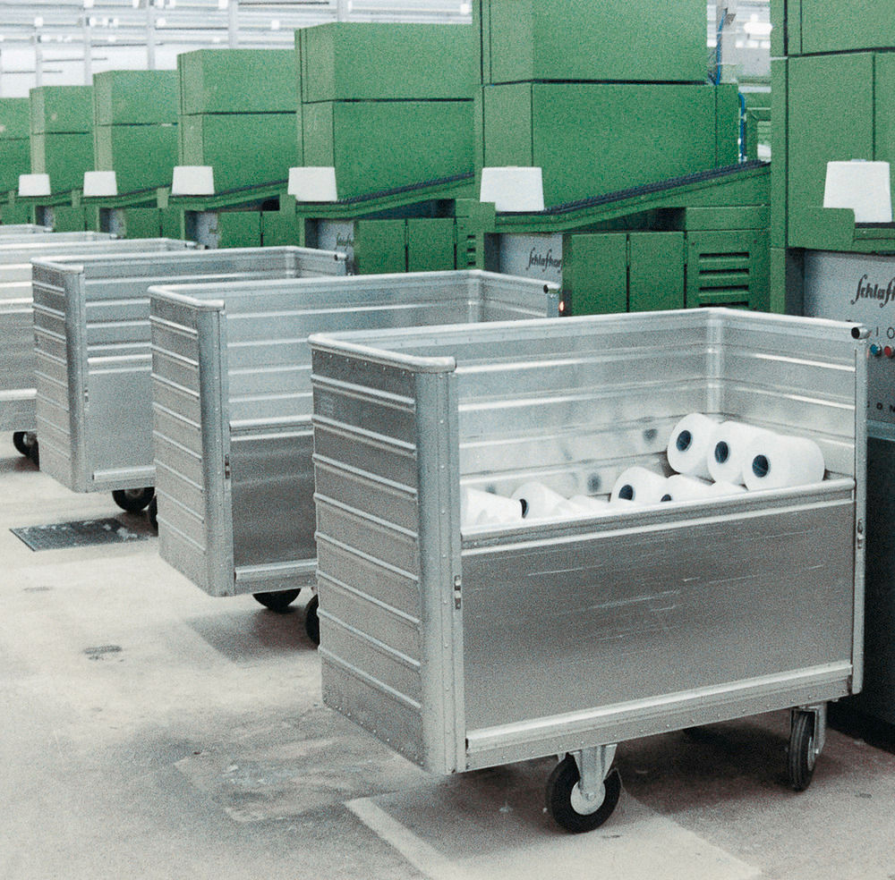 Aluminijumski Transportni Kolica TW 1050-B 1050 L 1280 x 730 x 1430 mm DENIOS 137227W