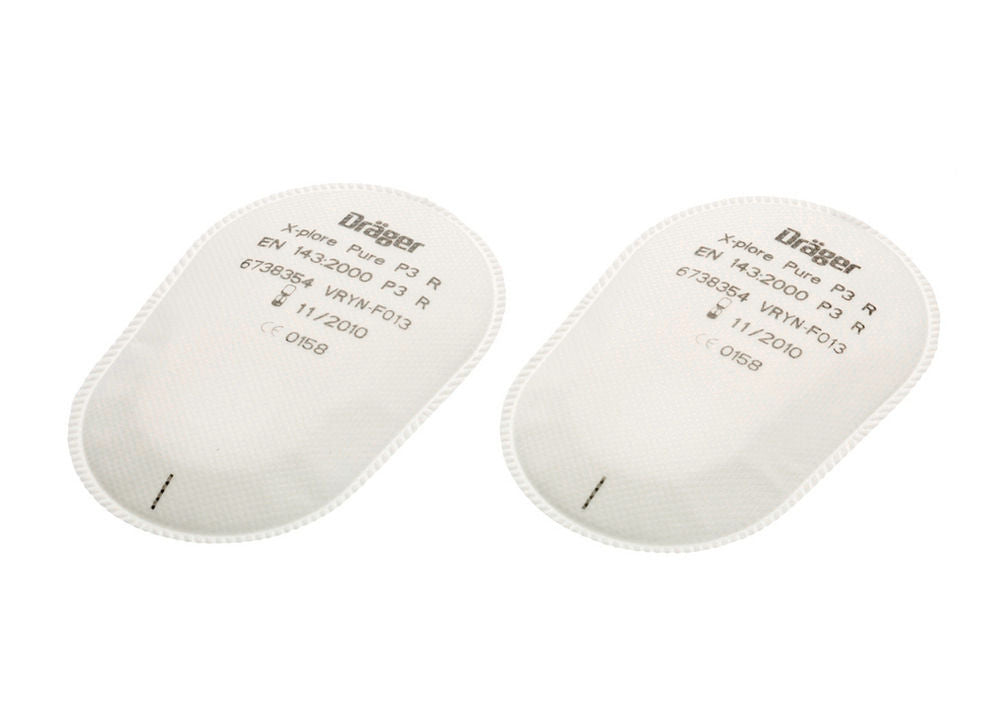 Partikelfilter Dräger Pure P3 za Polumaske X-plore Serije 3000 10 Pari