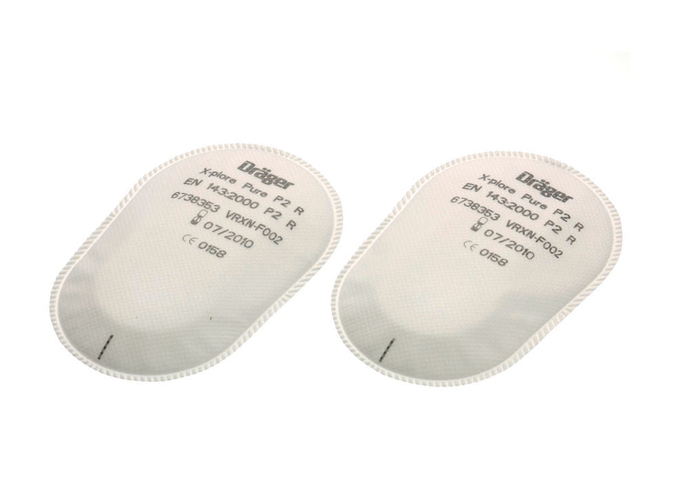 Partikelfilter Dräger Pure P2 za Polumaske X-plore Serije 3000 10 Pari