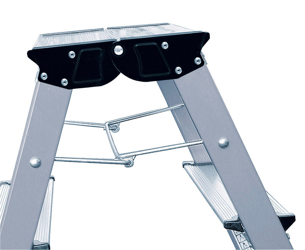 KRAUSE Dvostrano Sklopivo Gazište sa Točkićima Aluminijum 2 x 2 Gazišta 137482W