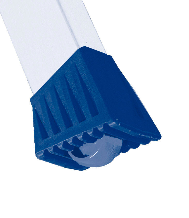 KRAUSE Dvostrano Sklopivo Gazište sa Točkićima Aluminijum 2 x 3 Gazišta 137487W
