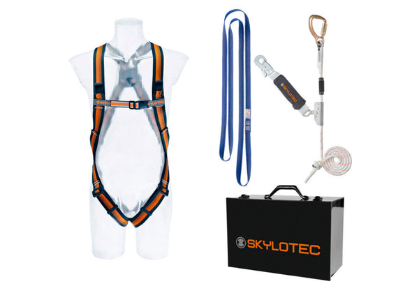 Komplet za Zaštitu od Pada Komfort-Set 1 sa Pojasom i Pokretnim Hvatačem Skylotec 172847W