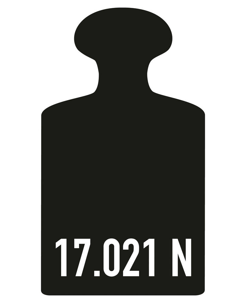 Zaštitni Poprečni Nosač Čelični Plastificirani Žuti Za Unutrašnju Upotrebu Dužina 1000 mm Moravia 248355W