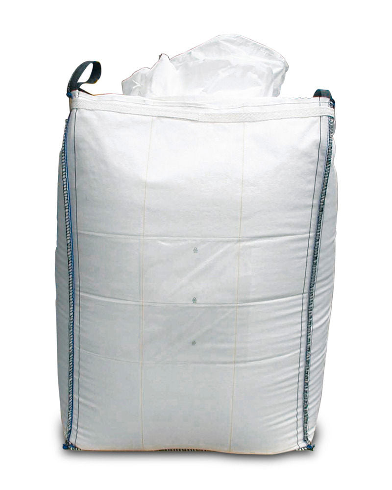 Big Bag SF 5:1 Gornja Zaštitna Navlaka Zatvoreno Dno 91 x 91 x 110 cm Nosivost 1000 kg DENIOS 173998W Bela