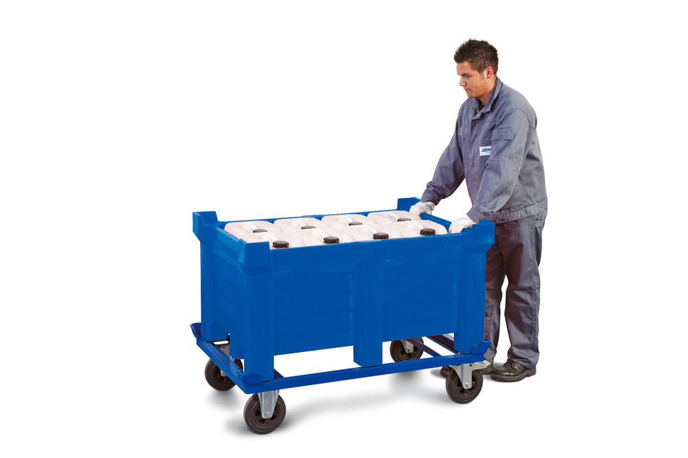 Višekratni Stapelbehälter PolyPro DENIOS 185819W 1200 x 800 x 600 mm Plavi