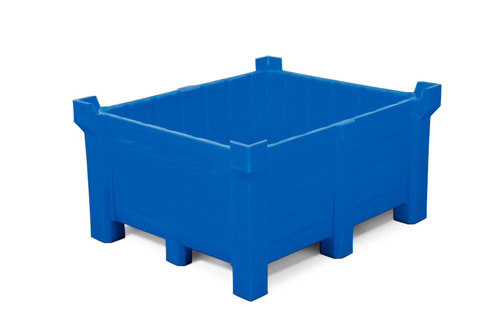 Polietilenski Sklopivi Stapelbehälter DENIOS 185830W 1200 x 1000 x 600 mm Plavi