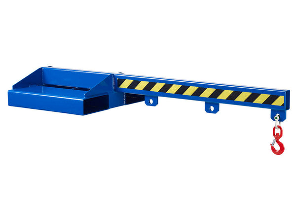 DENIOS Kran Ruka Za Viljuškar Čelik 620 x 1500 x 190 mm 276384W