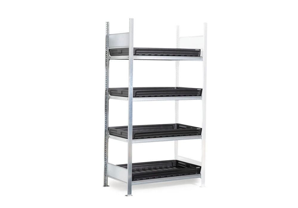 Denios Čelik Regal za Opasne Materije Anbaufeld 4 Posude 1012x437x2000mm Pocinkovani