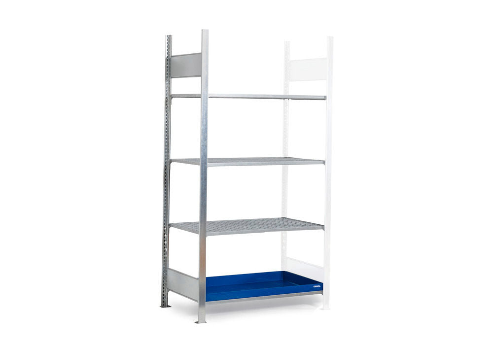 Denios Čelik Regal za Opasne Materije Anbaufeld 3 PE Rešetke 1012x637x2000mm