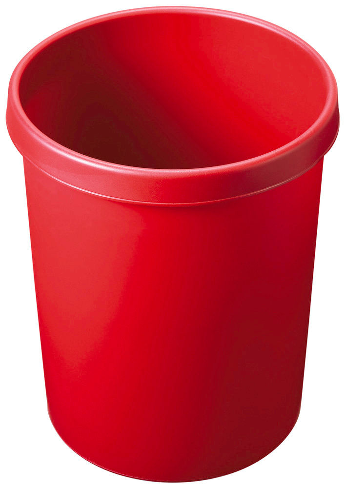 helit Veliki Kanta za Otpatke sa Obodom za Hvatanje 30 L Crvena