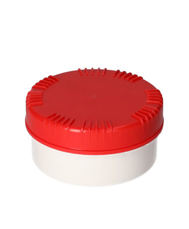 HDPE Okrugla Doza sa Poklopcem Prirodno-Transparentna 300 ml UN Odobrenje Pakovanje od 10 Komada DENIOS 279043W