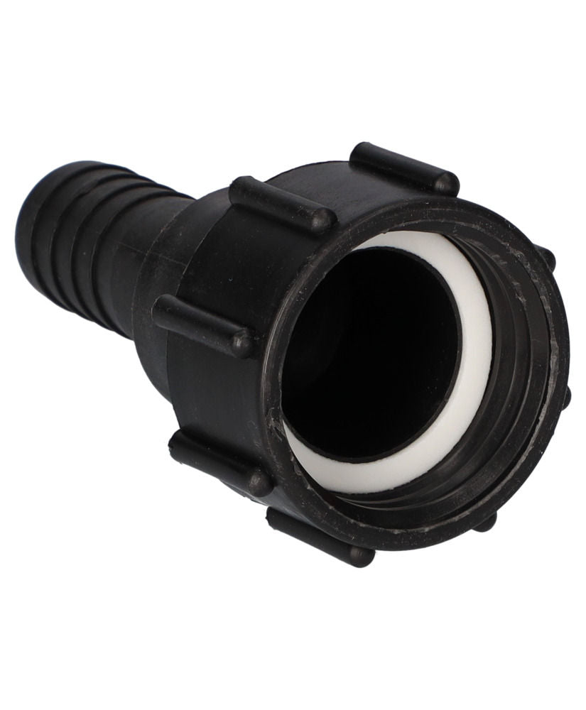 Specijalni Adapter sa Navojem SG 6 sa DIN 61 / 31 (I) na Priključak za Crevo 1 1/4", Crni DENIOS 171735W