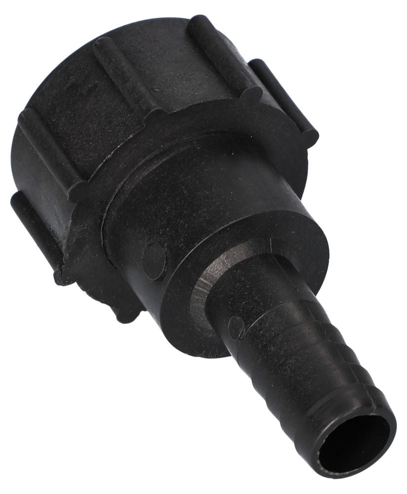 Specijalni Adapter za Navoj SG 5 od Polipropilena (PP) Unutrašnji DIN 61/31 (I) na Priključak za Crevo 1" Crni DENIOS 171734W