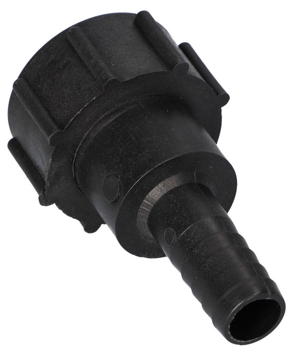 Specijalni Adapter za Navoj SG 5 od Polipropilena (PP) Unutrašnji DIN 61/31 (I) na Priključak za Crevo 1" Crni DENIOS 171734W