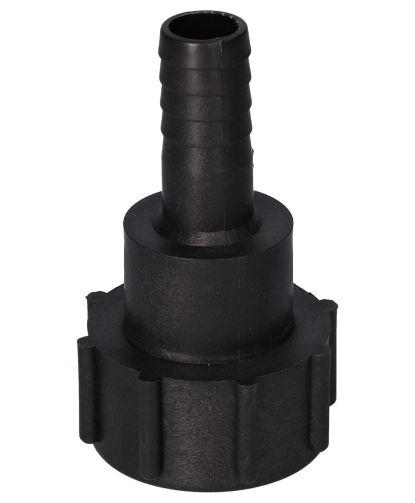 Specijalni Adapter za Navoj SG 5 od Polipropilena (PP) Unutrašnji DIN 61/31 (I) na Priključak za Crevo 1" Crni DENIOS 171734W