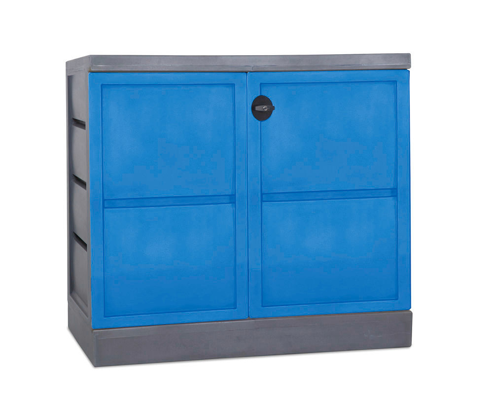 Denios Čelik DENSORB® Spender Station L 1200x640x1130mm Bela