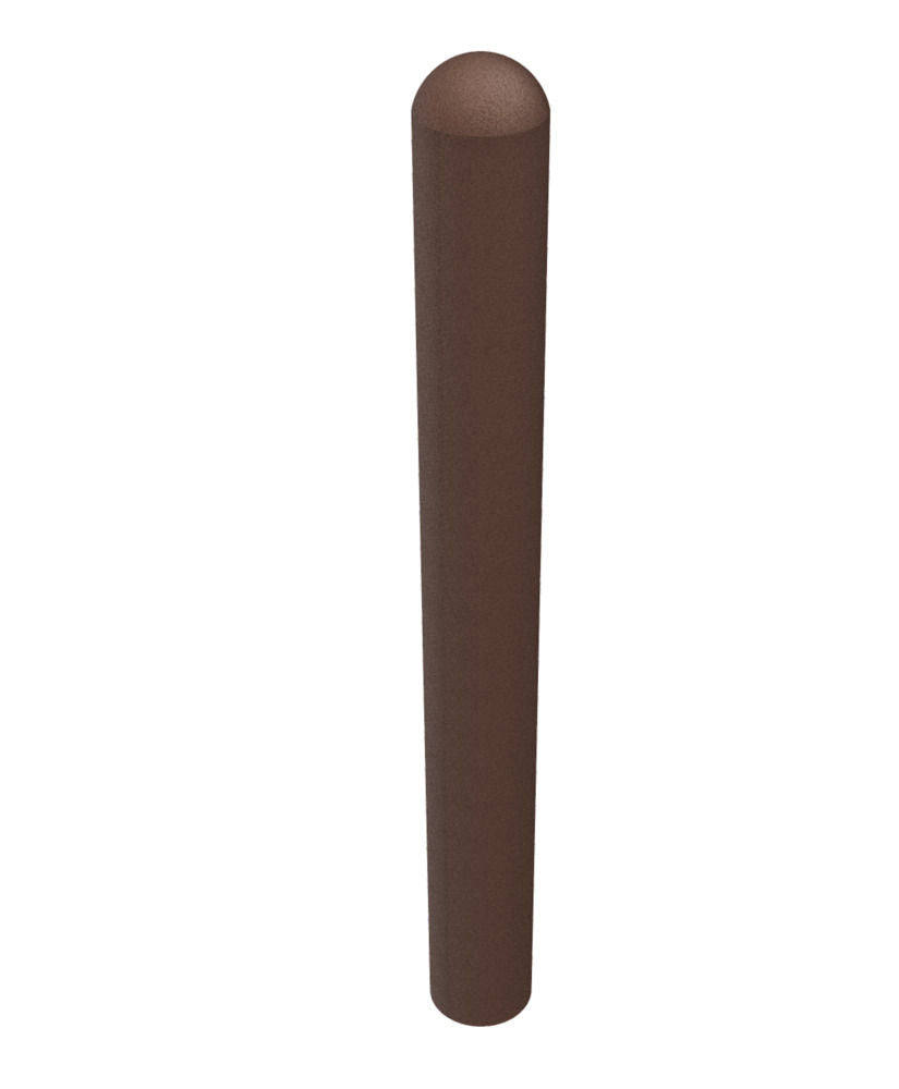 Zaštitni Stub Polukuglasta Glava Ø 150 mm Reciklirani Materijal Visina 1500 mm Smeđi Schake 280698W