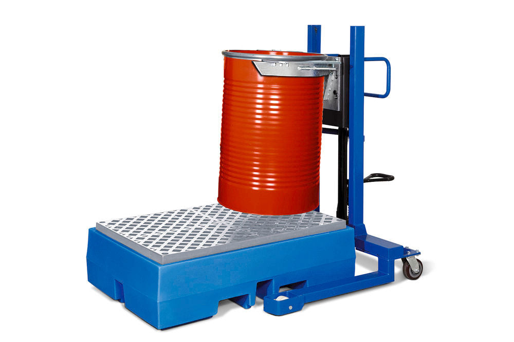 Denios Fassheber Servo FL 12-K 300 Kg Plavi