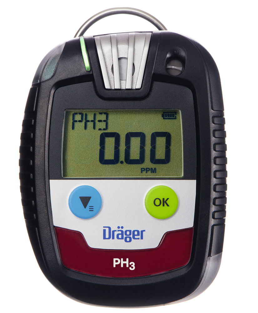 Gaswarngerät Pac 8000 PH3 Za Fosfin 0-20 ppm Dräger