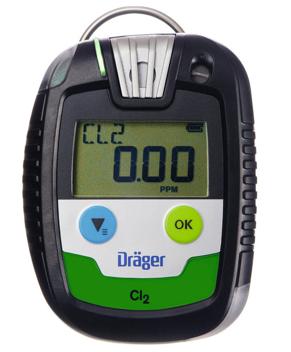 Gaswarngerät Pac 8000 Cl2 Za Hlor 0–20 ppm Dräger