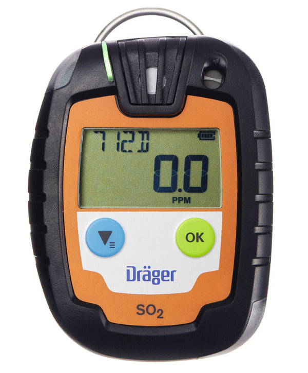 Gaswarngerät Pac 6000 SO2 Za Sumpor Dioksid 0–100 Ppm DRÄGER