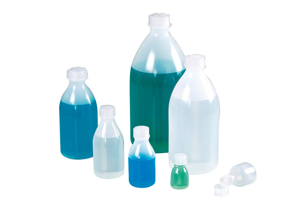 Bio-Green-PE Boce sa Uskim Grlom sa Zavrtnim Poklopcem Prozirne 10 ml 24 Komada DENIOS 281740W