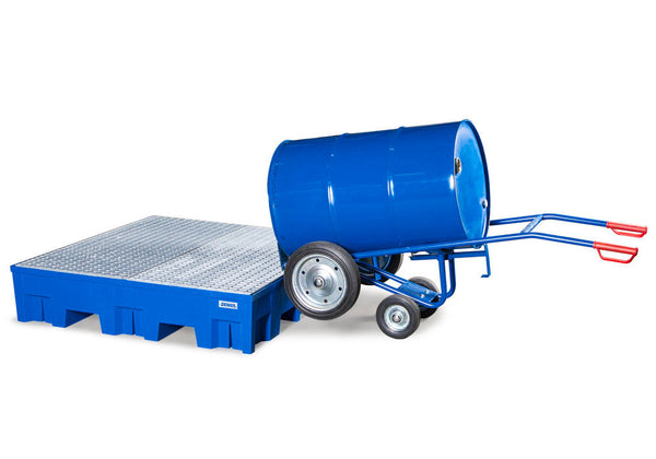 Denios Fasskarre FKR-S2 Čelik Plava 300 Kg