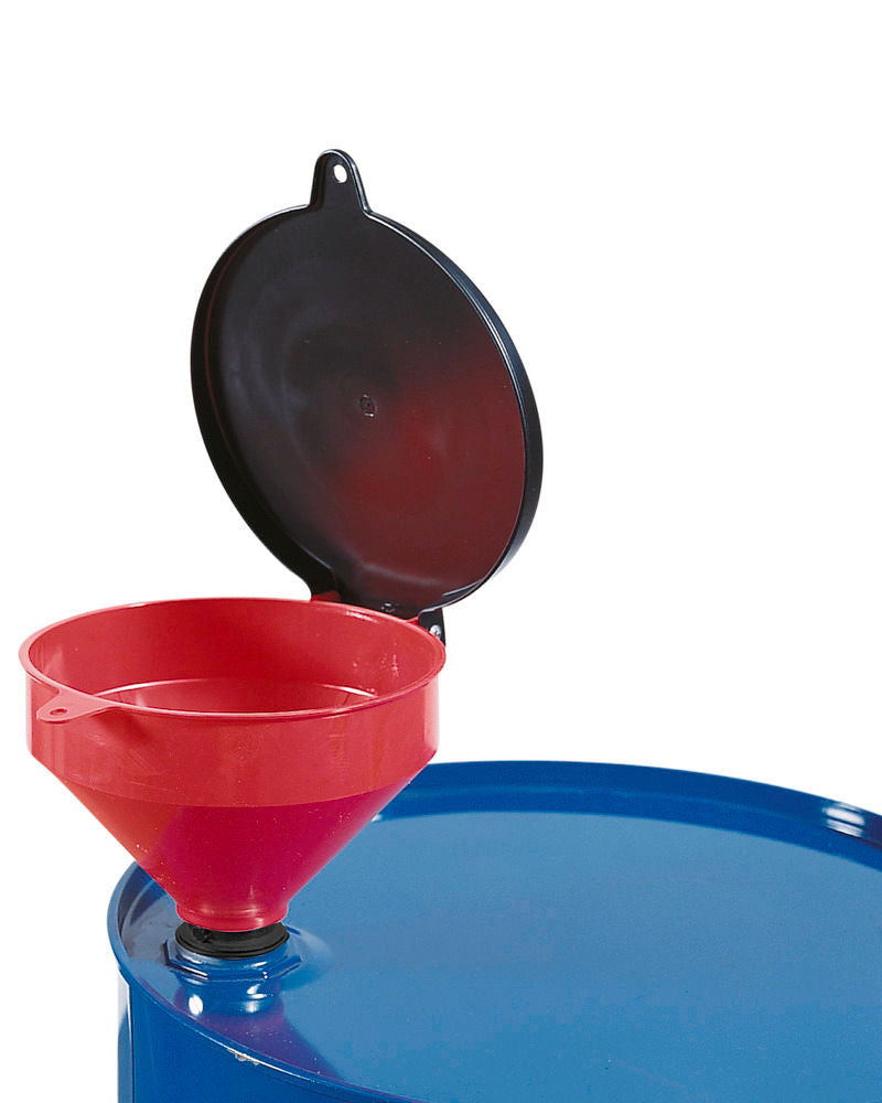 Plastični Levak za Burad 3,2 L Crveni 330 x 275 x 215 mm DENIOS 163739W