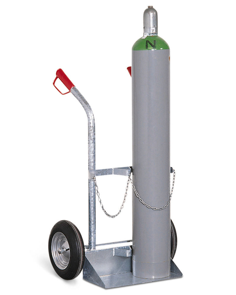 Denios Čelična Kolica Za Gasne Boce 2×50 L 200 Kg