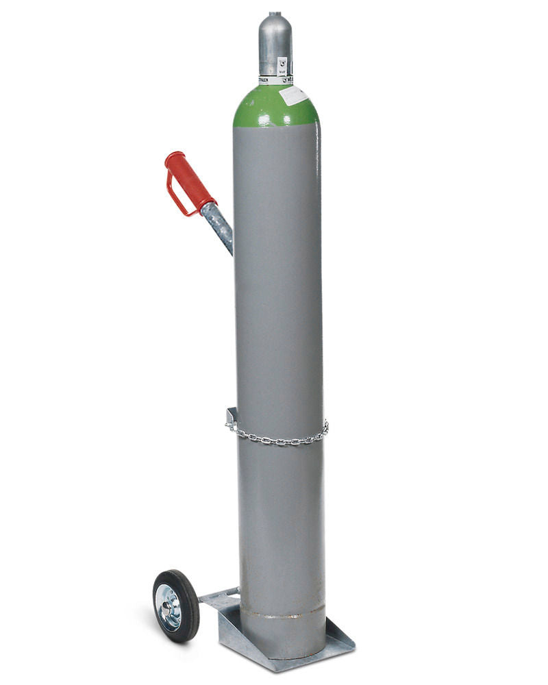 Denios Čelična Kolica Za Gasne Boce 50 L 250 Mm