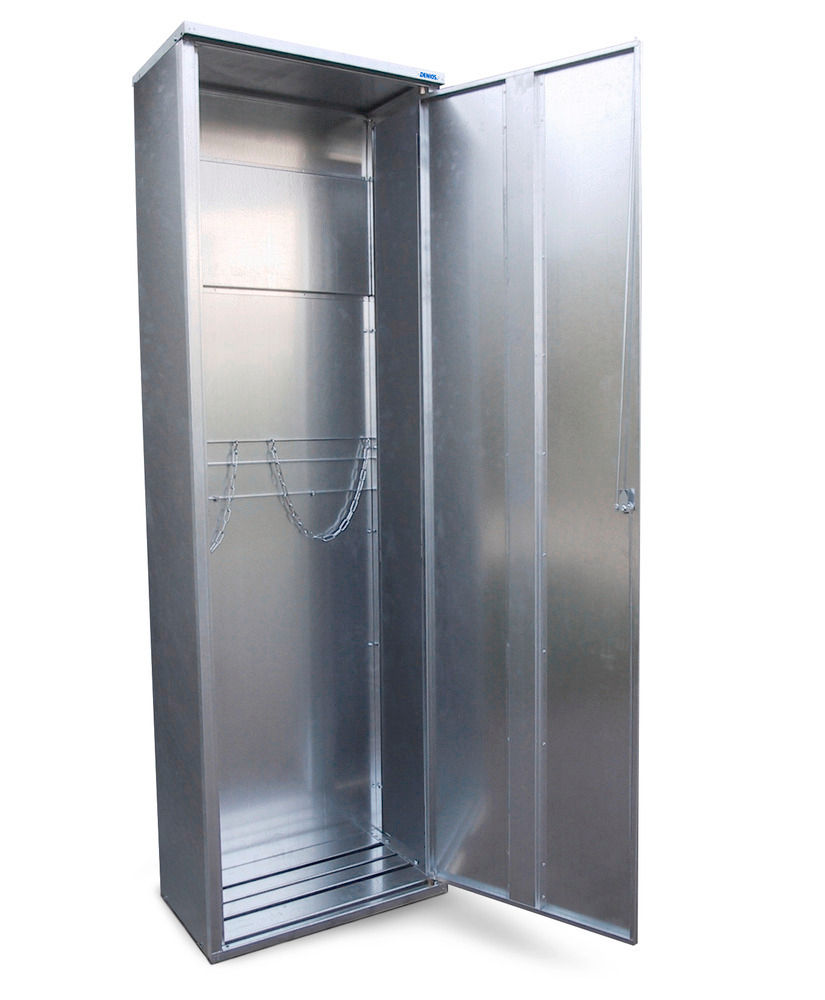 Denios Čelik Ormar za Gasne Boce 2 x 50 l 700x400x2250mm Vruće Pocinkovan