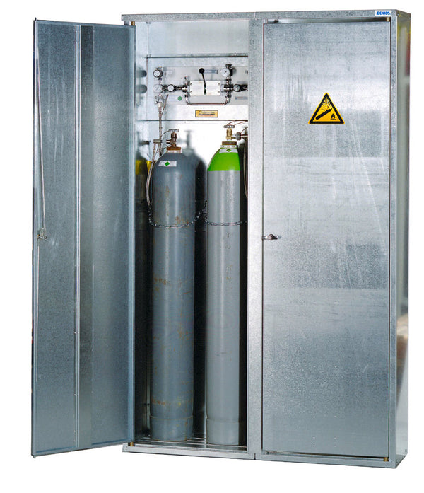 Denios Čelik Orman za Gasne Boce 5x50l 1860x400x2250mm Pocinkovano
