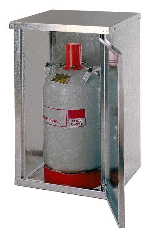 Denios Čelik Orman za Gasne Boce 1x11kg 460x400x750mm Pocinkovano