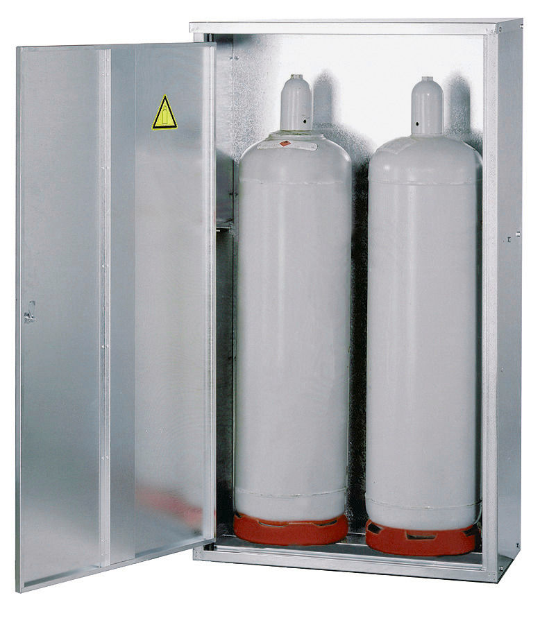 Denios Čelik Orman za Gasne Boce 2x33kg 840x400x1485mm Pocinkovani